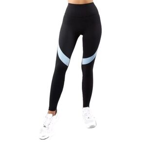 BuffBunny - Two Colored Linx Legging Activewear Leggings Sz XS